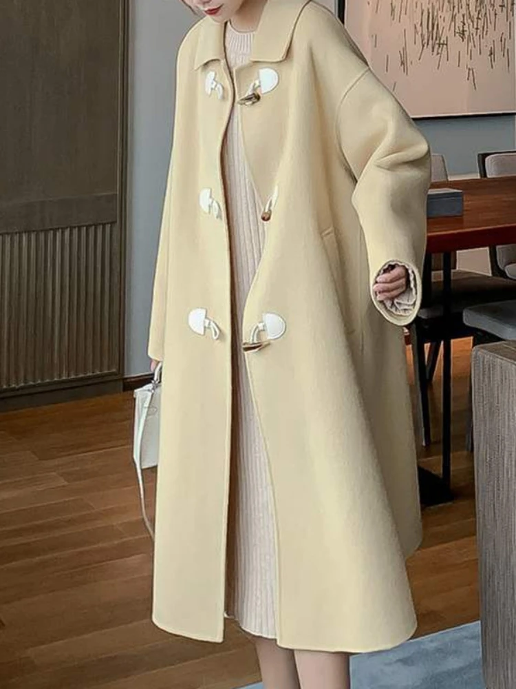 Fashion Jackets for Women Winter Coat for Women Outerwears Wool Blends Tops Coats Loose Warm Trench New Autumn Women's Clothing
Fashion Jackets for Women Winter Coat for Women Outerwears Wool Blends Tops Coats Loose Warm Trench New Autumn Women's Clothing