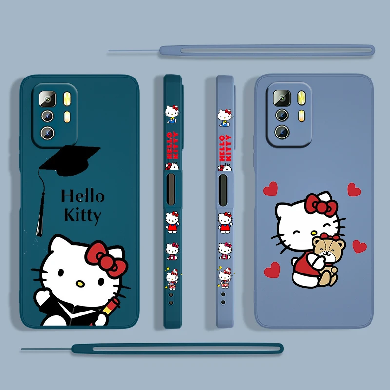 Cartoon Girl HelloKitty For Xiaomi Redmi Note 11 11S 10 10S 9 9S 9T 8 8T 7 5 Pro 5G Liquid Left Rope Silicone Phone Case Cover
Cartoon Girl HelloKitty For Xiaomi Redmi Note 11 11S 10 10S 9 9S 9T 8 8T 7 5 Pro 5G Liquid Left Rope Silicone Phone Case Cover