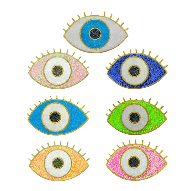 1pcs Large Sequins Eyes Heart Patch For Clothing Iron On Stickers Applique Sewing Embroidery For Diy Apparel Jacket Bag Decor
1pcs Large Sequins Eyes Heart Patch For Clothing Iron On Stickers Applique Sewing Embroidery For Diy Apparel Jacket Bag Decor