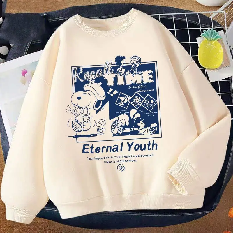 Snoopy Contains Cotton Round Neck Sweater Ins Students Retro Cartoon Print Loose Thin Section Jacket Anime Plush Toy Girl Gift
Snoopy Contains Cotton Round Neck Sweater Ins Students Retro Cartoon Print Loose Thin Section Jacket Anime Plush Toy Girl Gift