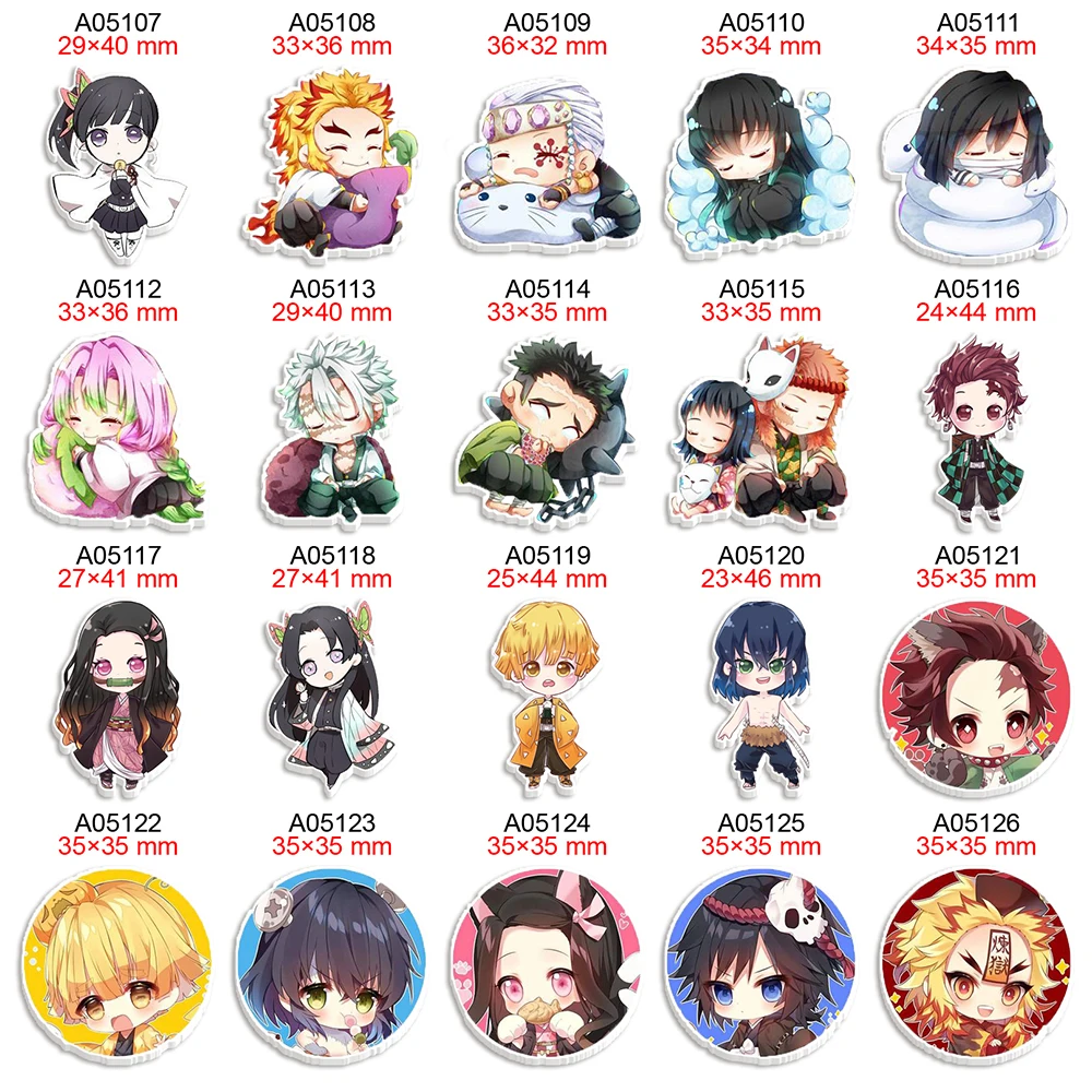 Japanese Kimetsu No Yaiba Cartoon Planar Resin Flatback Demon Slayer Cabochons Printed for DIY Bows
Japanese Kimetsu No Yaiba Cartoon Planar Resin Flatback Demon Slayer Cabochons Printed for DIY Bows