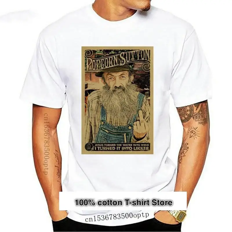 Camiseta с попкорном desgastado Moonshine, Hillbilly, попкорн, nueva 
Camiseta с попкорном desgastado Moonshine, Hillbilly, попкорн, nueva