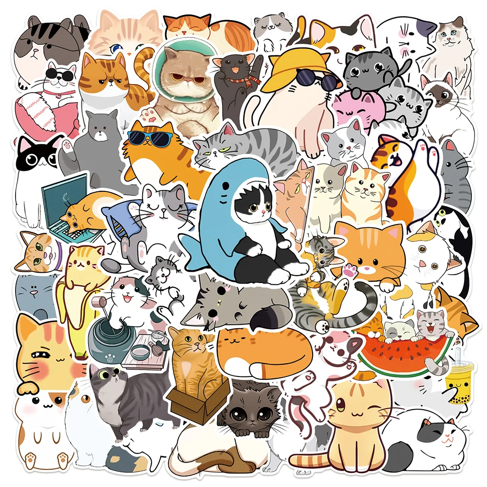 10/30/50pcs Kawaii Animal Cat Cartoon Stickers Cute Decals Kids Toys DIY Laptop Scrapbook Phone Water Bottle Stationery Sticker
10/30/50pcs Kawaii Animal Cat Cartoon Stickers Cute Decals Kids Toys DIY Laptop Scrapbook Phone Water Bottle Stationery Sticker