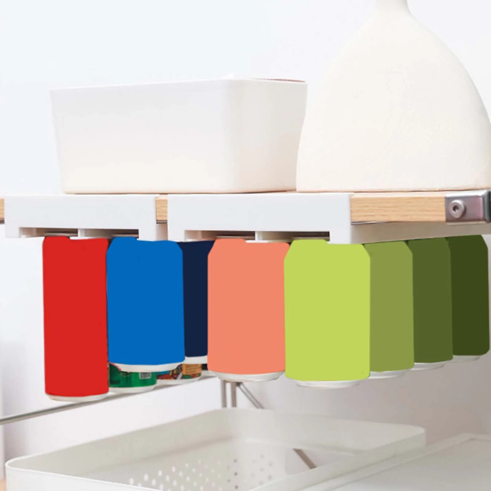 HIPS Stacking Can Dispenser Can Organizer For Fridge Home Storage Kitchen Accessories Kitchen Storage Rack For Freezer
HIPS Stacking Can Dispenser Can Organizer For Fridge Home Storage Kitchen Accessories Kitchen Storage Rack For Freezer