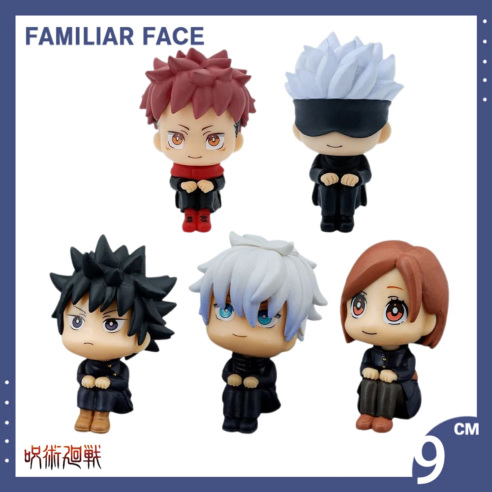 9cm Jujutsu Kaisen Anime Figures Gojo Satoru Itadori Yuji Kugisaki Nobara Figure Kawaii Pvc Statue Model Q Figurine Toys Gifts
9cm Jujutsu Kaisen Anime Figures Gojo Satoru Itadori Yuji Kugisaki Nobara Figure Kawaii Pvc Statue Model Q Figurine Toys Gifts