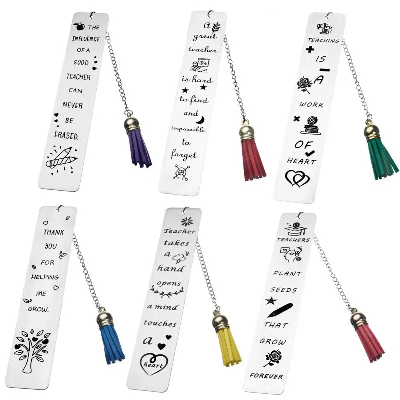 Creative Letter Metal Bookmark with Tassel Pendant Student Steel Bookmark Souvenir Stationery Graduation Gift Opening Gift
Creative Letter Metal Bookmark with Tassel Pendant Student Steel Bookmark Souvenir Stationery Graduation Gift Opening Gift