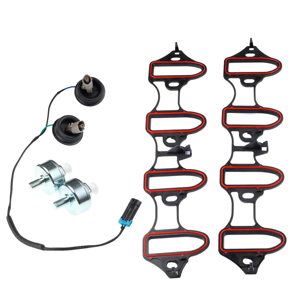 Knock Sensor Wire Harness Kit with Intake Manifold Gasket Kit for Silverado Sierra 12601822 213-3521 89060413 12589867
Knock Sensor Wire Harness Kit with Intake Manifold Gasket Kit for Silverado Sierra 12601822 213-3521 89060413 12589867