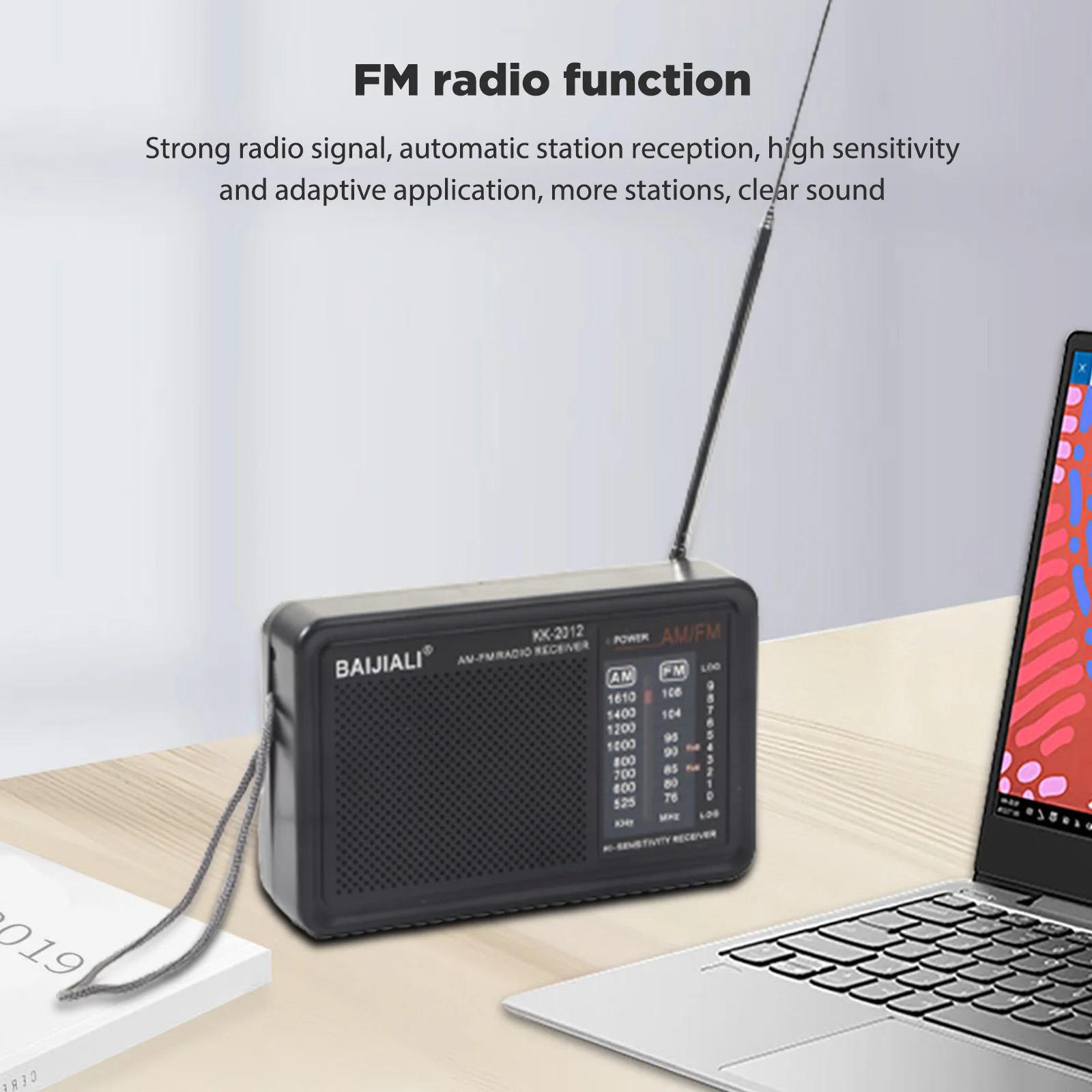 Телескопическая мини-антенна AM/FM, многофункциональное радио с волнообразным диапазоном, питание от батарейки AA, для дома и улицы
Телескопическая мини-антенна AM/FM, многофункциональное радио с волнообразным диапазоном, питание от батарейки AA, для дома и улицы