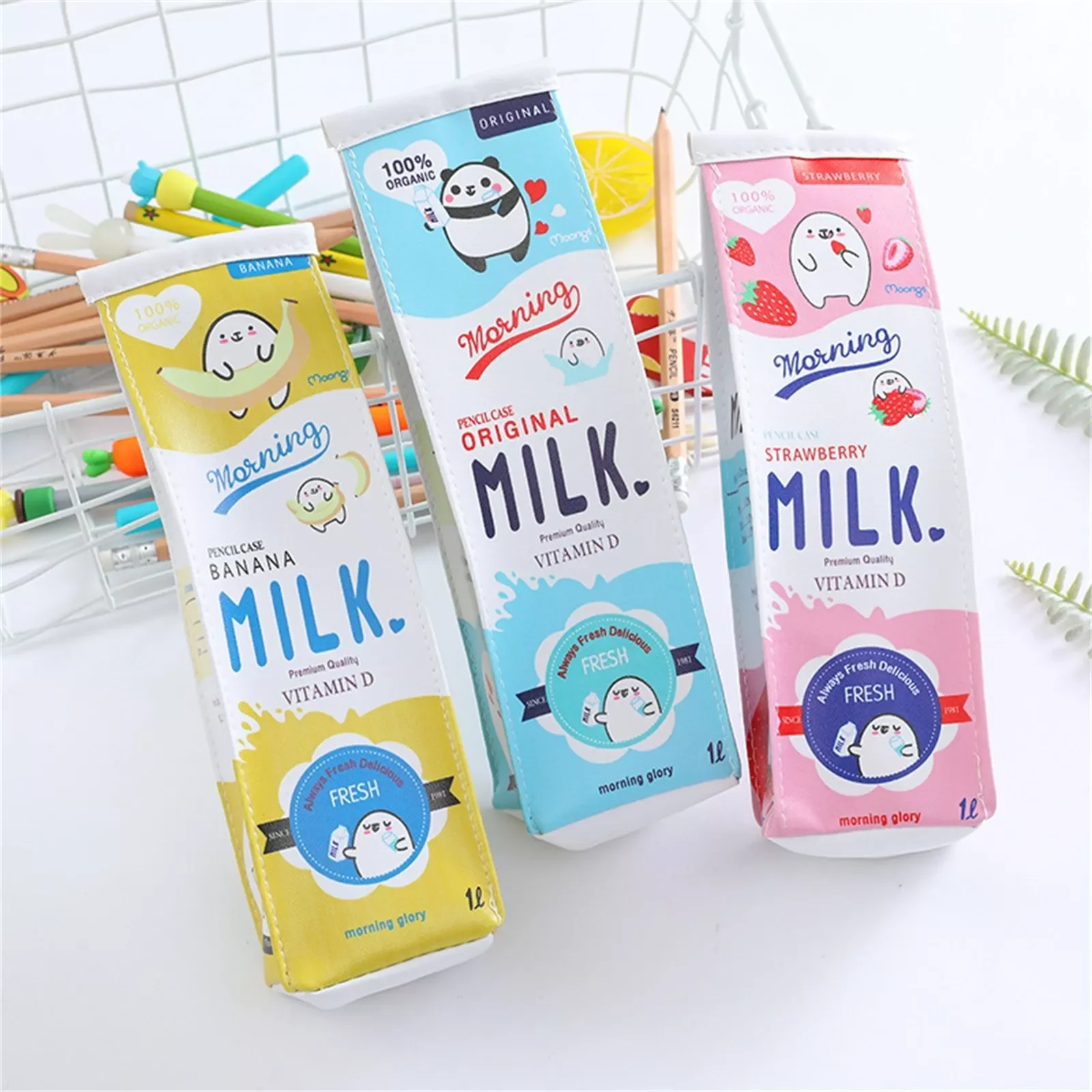 Bottle Pencil Case Office Stationery and School Supplies High Capacity PU Material Pencil Bag School Student Supplies
Bottle Pencil Case Office Stationery and School Supplies High Capacity PU Material Pencil Bag School Student Supplies