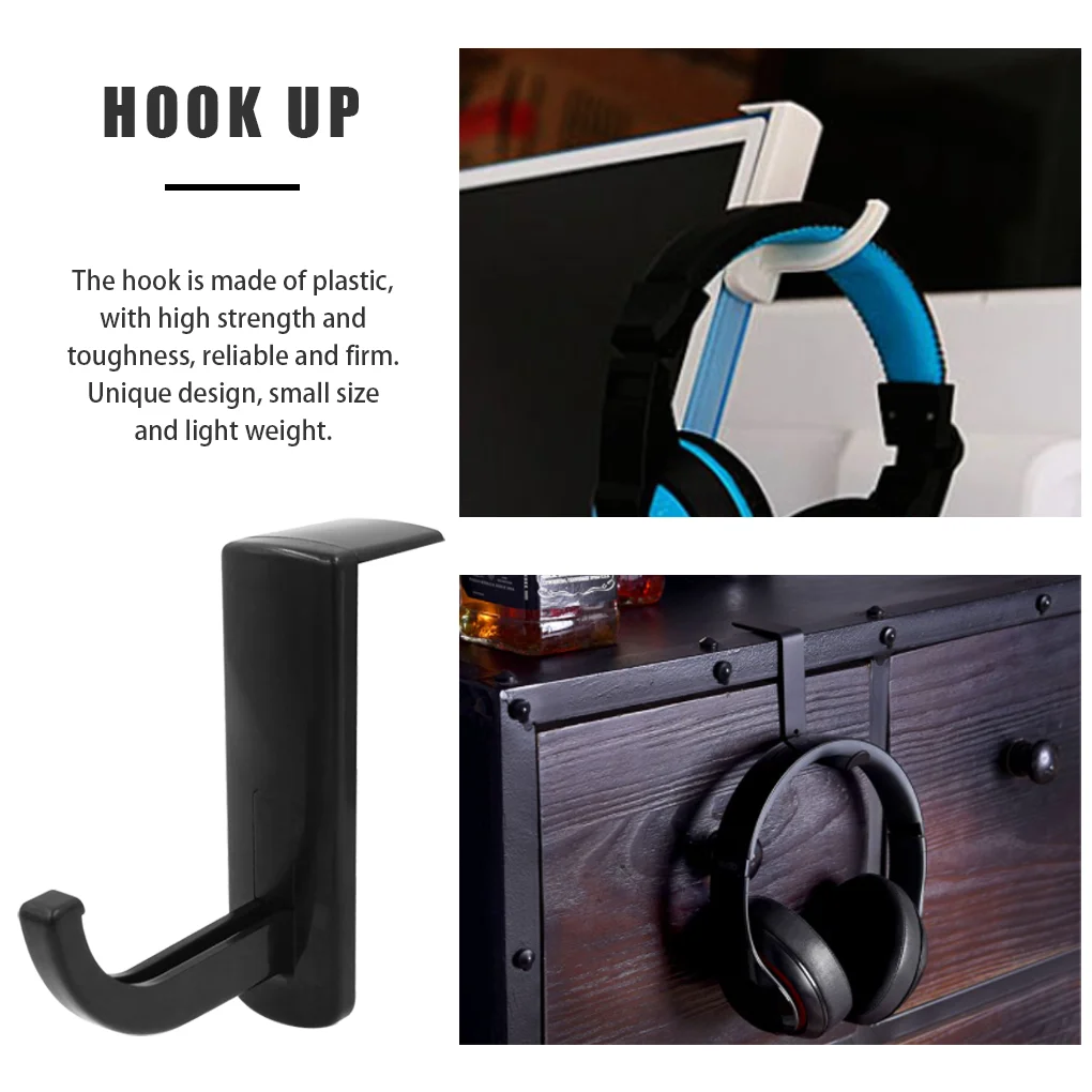 Headphone Holder Hanger Wall Monitor Stand Durable Headphone Accessories Headset Hanger For PC Monitor Holder Stand 2 Colors
Headphone Holder Hanger Wall Monitor Stand Durable Headphone Accessories Headset Hanger For PC Monitor Holder Stand 2 Colors