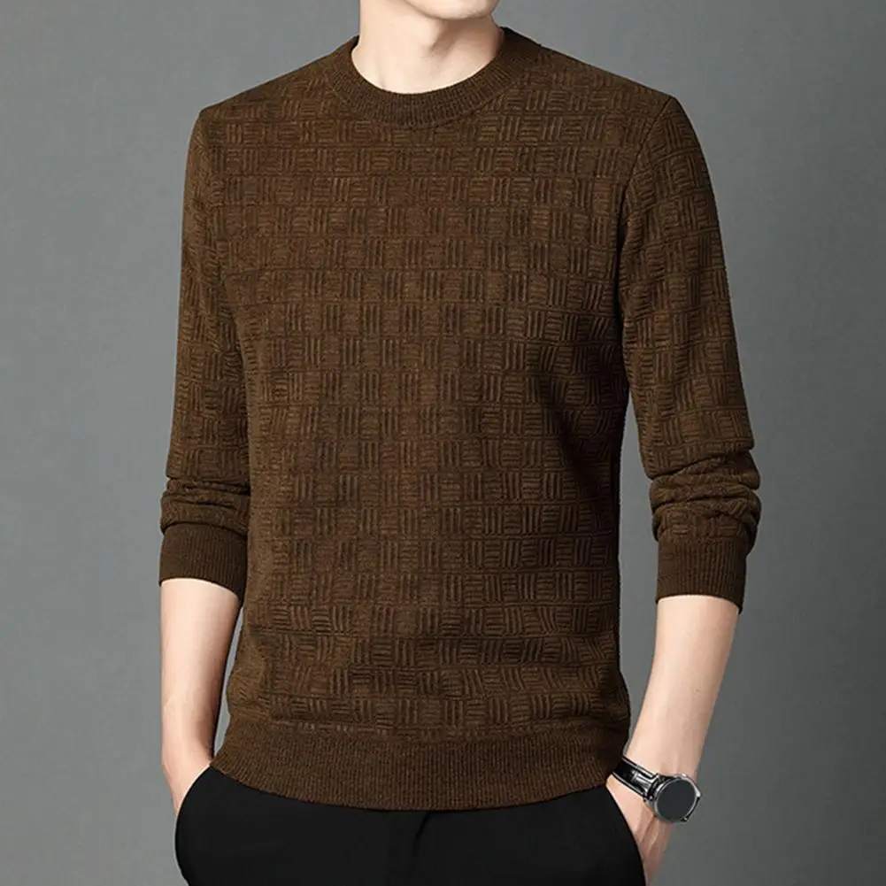 Fleece Sweater Cozy Men's Knit Sweaters Thick Warm Stylish Pullovers with Soft Plush Applique for Fall Winter Casual Wear Crew
Fleece Sweater Cozy Men's Knit Sweaters Thick Warm Stylish Pullovers with Soft Plush Applique for Fall Winter Casual Wear Crew