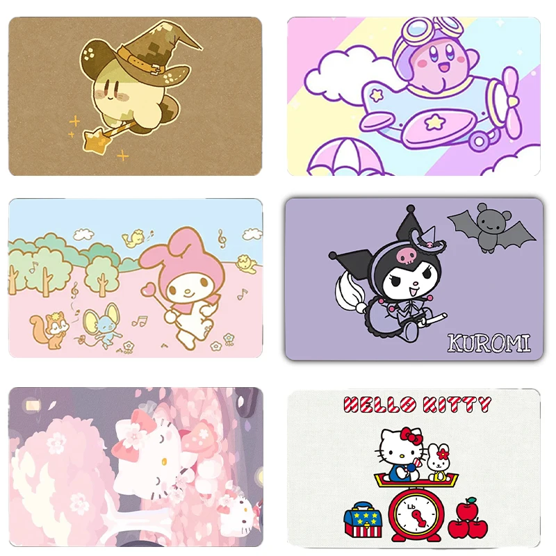 Kawaii Anime Kuromi Mymelody Kirby Card Stickers Cartoon Diy Doll Pvc Matte Skin Film Tape Sticker 100% New No Fade Credit Cover
Kawaii Anime Kuromi Mymelody Kirby Card Stickers Cartoon Diy Doll Pvc Matte Skin Film Tape Sticker 100% New No Fade Credit Cover