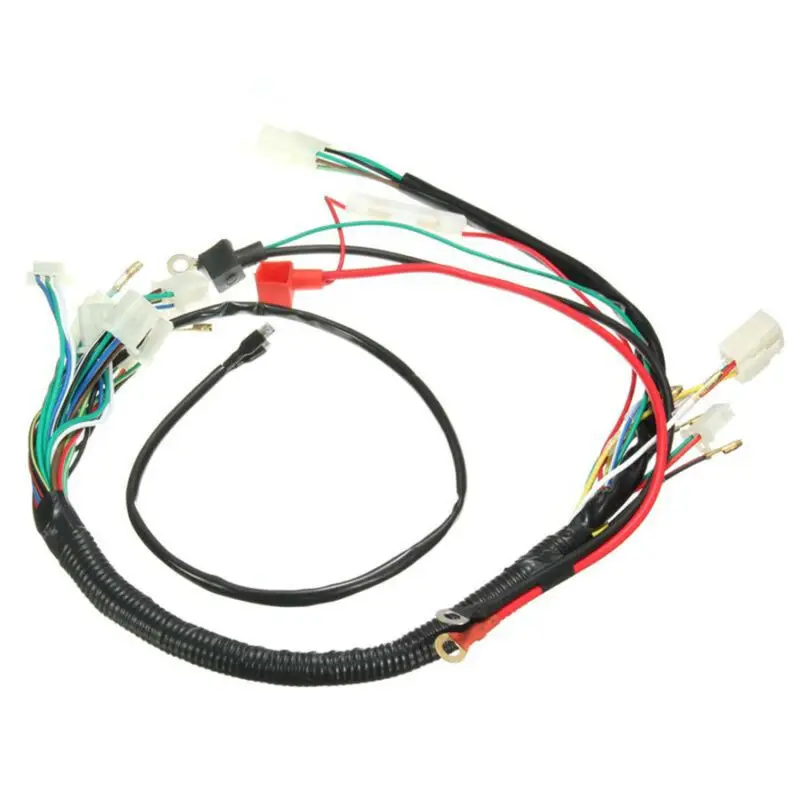 1 X Quad Quad Wire Harness Quad Wire harness 18 Gauge Wire AS The Picture Show Harness 1pc 50/70/90/110cc/125cc
1 X Quad Quad Wire Harness Quad Wire harness 18 Gauge Wire AS The Picture Show Harness 1pc 50/70/90/110cc/125cc