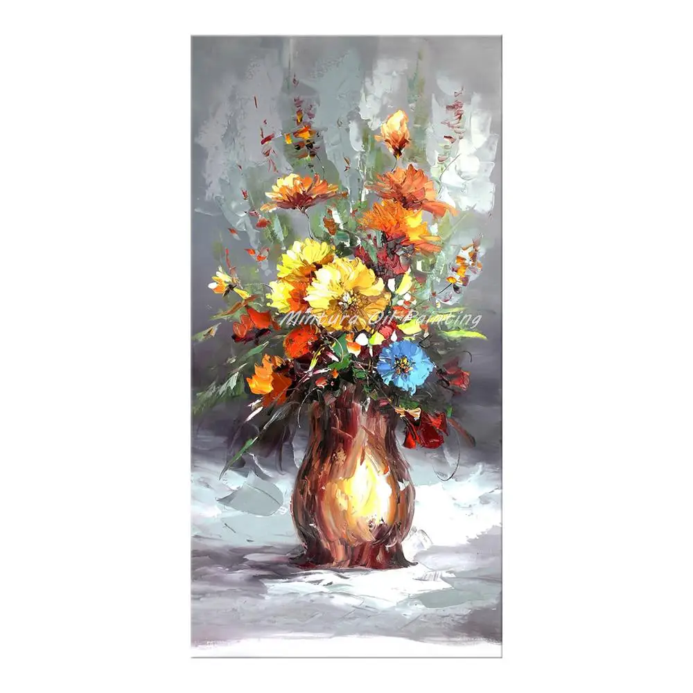 Mintura Large Size Acrylic Canvas Handmade Handpainted Oil Paintings On Canvas The Vase And Flowers Artwork Hotel Decor Wall Art
Mintura Large Size Acrylic Canvas Handmade Handpainted Oil Paintings On Canvas The Vase And Flowers Artwork Hotel Decor Wall Art