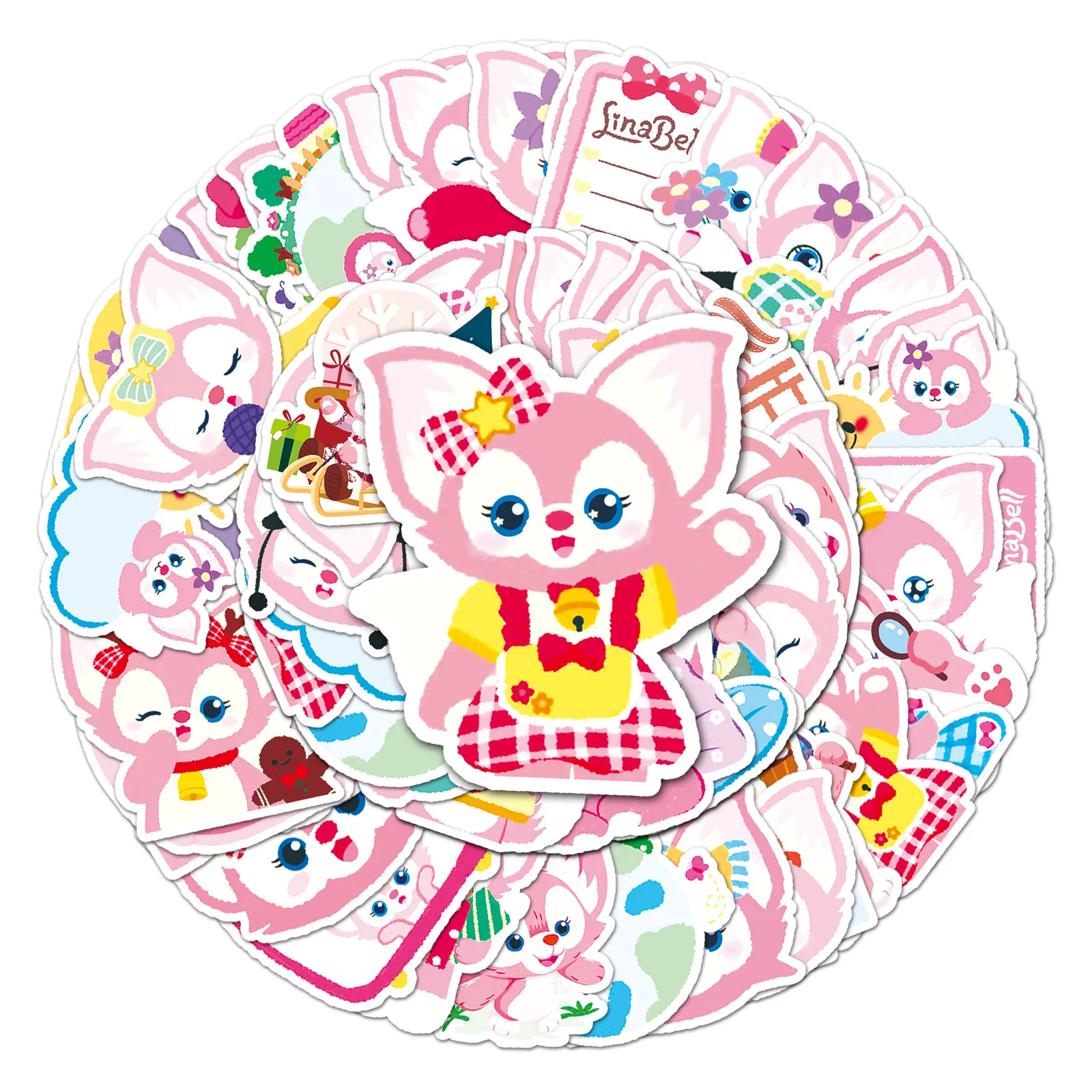 10/50PCS Disney LinaBell Stickers DIY Cartoon Graffiti Skateboard Water Cup Laptop Car Waterproof Kawaii Sticker Children Toys
10/50PCS Disney LinaBell Stickers DIY Cartoon Graffiti Skateboard Water Cup Laptop Car Waterproof Kawaii Sticker Children Toys
