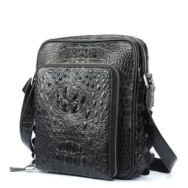2022 New Design Crocodile Leather Men's Shoulder Bag Business Genuine Leather Man Messenger Bag High Grade Large Capacity Bag 50
2022 New Design Crocodile Leather Men's Shoulder Bag Business Genuine Leather Man Messenger Bag High Grade Large Capacity Bag 50