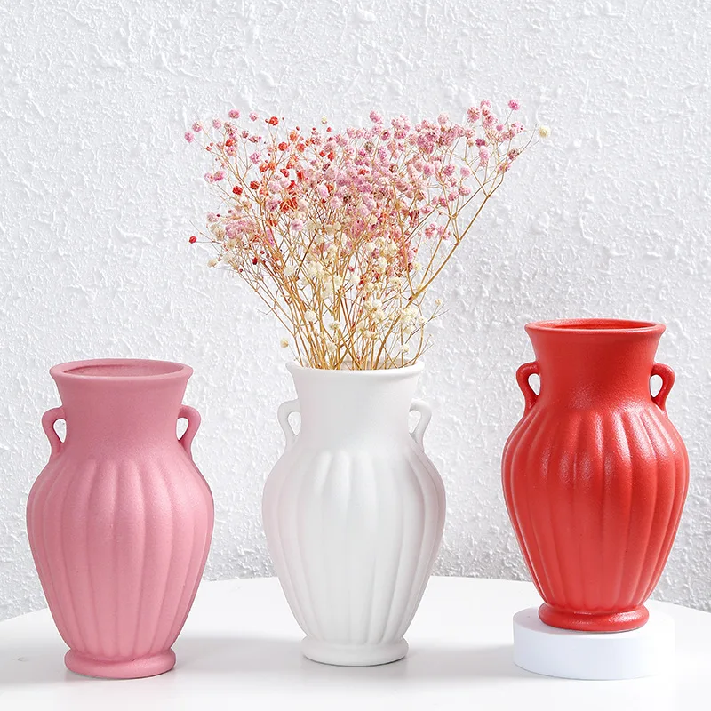 INS Nordic Decor Rustic Home Decor Simple Ceramic Flower Vase Decoration Home Decoration Modern Room Decoration For Home
INS Nordic Decor Rustic Home Decor Simple Ceramic Flower Vase Decoration Home Decoration Modern Room Decoration For Home