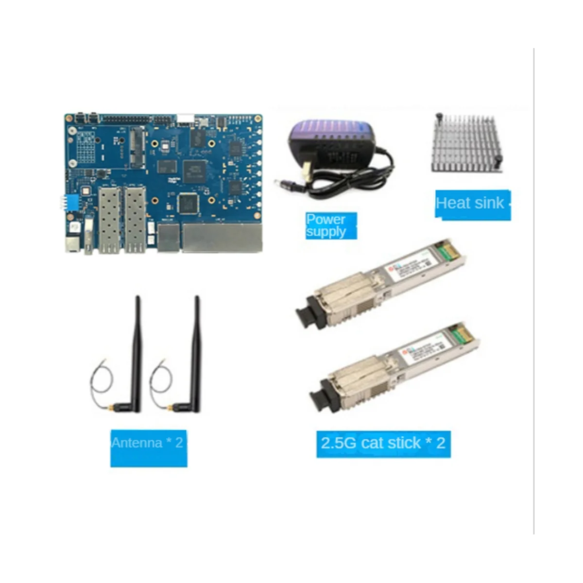 Для бананов PI BPI-R3 MT7986 2G + 8G EMMC 2XSFP макетная плата + 2x2,5G Cat Stick + теплоотвод + 2X антенны + кабель питания штепсельная вилка европейского стандарта
Для бананов PI BPI-R3 MT7986 2G + 8G EMMC 2XSFP макетная плата + 2x2,5G Cat Stick + теплоотвод + 2X антенны + кабель питания штепсельная вилка европейского стандарта