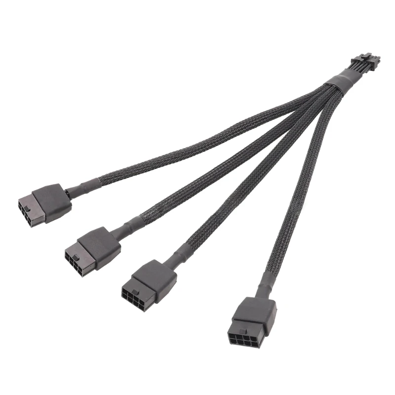 4x8pin PCI-e до 16Pin(12 + 4) PCI-e 5,0 12vhpwr Разъемы 16P Удлинительный кабель, совместимый с GPU RTX4090 RTX4080
4x8pin PCI-e до 16Pin(12 + 4) PCI-e 5,0 12vhpwr Разъемы 16P Удлинительный кабель, совместимый с GPU RTX4090 RTX4080
