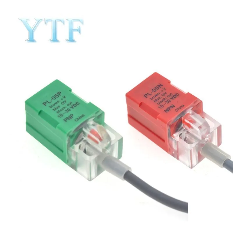 NEW High Quality Proximity Switch PL-05N Sensor DC Three-wire DC10-30V PL-05P Square Sensor
NEW High Quality Proximity Switch PL-05N Sensor DC Three-wire DC10-30V PL-05P Square Sensor