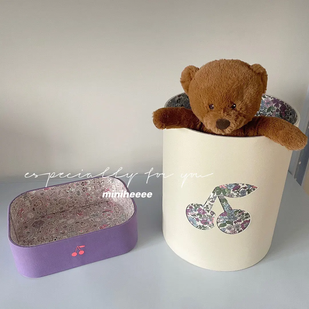 Baby Toy Storage Box Cute Cherry Large Size Newborn Stuff Desktop Organizing Boxes Handmade Design New Debris Storage Bucket
Baby Toy Storage Box Cute Cherry Large Size Newborn Stuff Desktop Organizing Boxes Handmade Design New Debris Storage Bucket