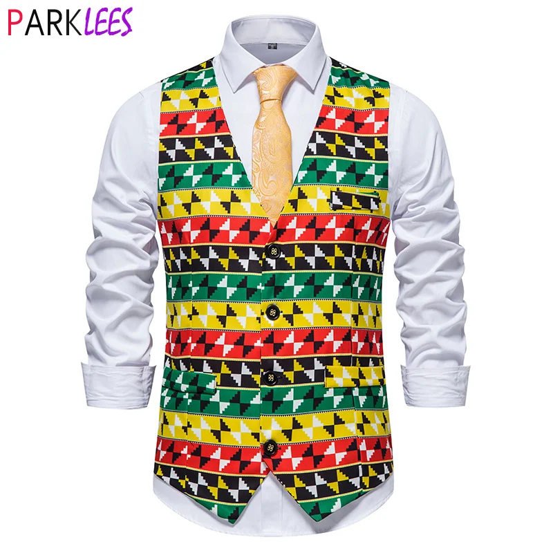 Men's Hipster Africa Tribal Graphic Suit Vest 2022 Brand New Sleeveless Slim Fit Waistcoat Men Casual Hip Hop Dashiki Clothing
Men's Hipster Africa Tribal Graphic Suit Vest 2022 Brand New Sleeveless Slim Fit Waistcoat Men Casual Hip Hop Dashiki Clothing
