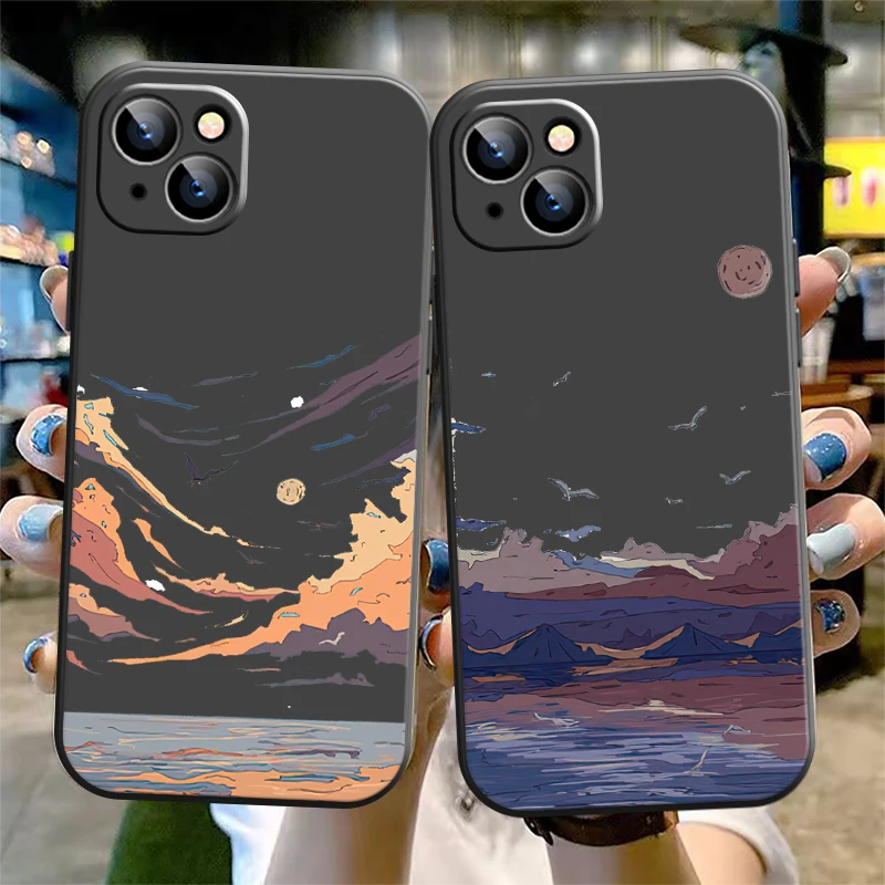 Korean Sunset Scenery Phone Case For iPhone X XS XR XS Max 11 11 Pro 12 12 Pro Max For iPhone 12 13 Mini Liquid Silicon
Korean Sunset Scenery Phone Case For iPhone X XS XR XS Max 11 11 Pro 12 12 Pro Max For iPhone 12 13 Mini Liquid Silicon