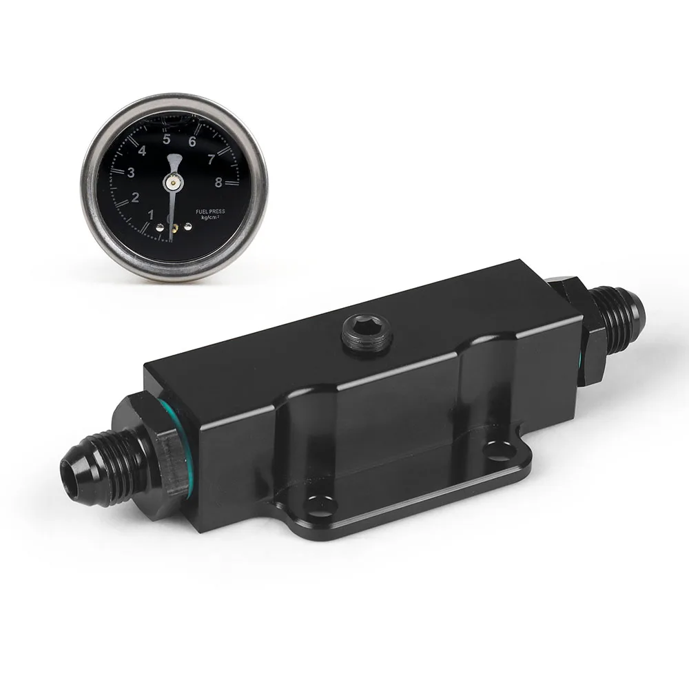 Высокопроизводительный черный алюминиевый 6-дюймовый встраиваемый топливный фильтр AN6 с манометром 1/8 NPT
Высокопроизводительный черный алюминиевый 6-дюймовый встраиваемый топливный фильтр AN6 с манометром 1/8 NPT