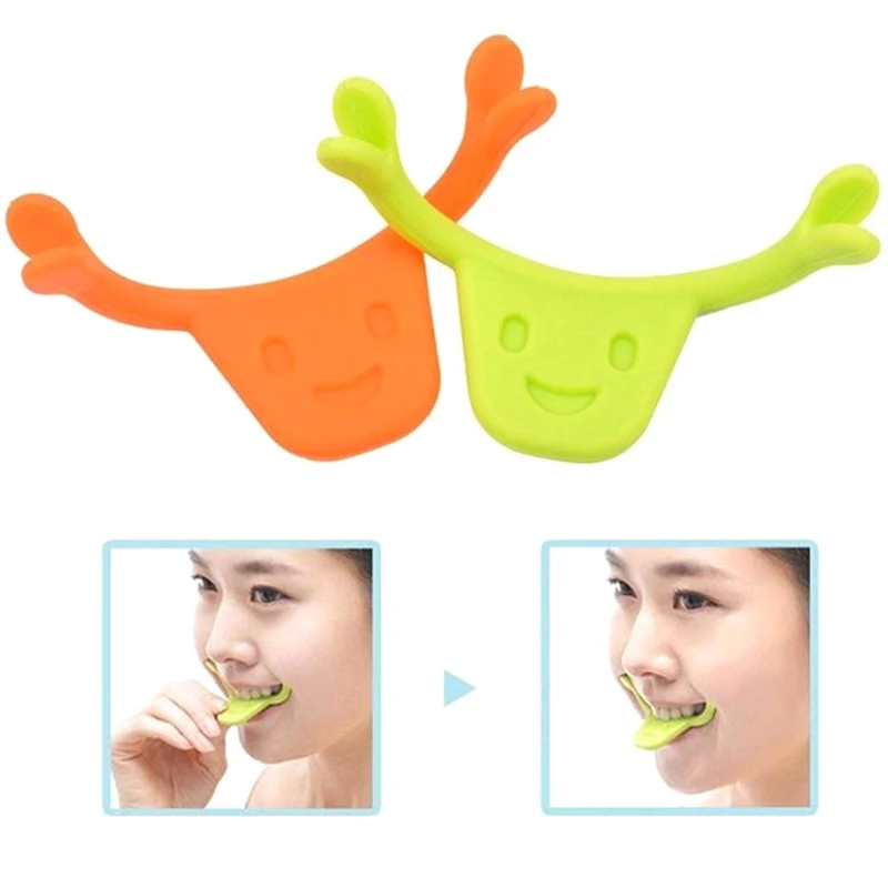 

1 Pc Charming Smile Corrector Lip Enhancement Aid Trainer Silicone Face Line Lifting Muscle Training Reducing Frown Lines