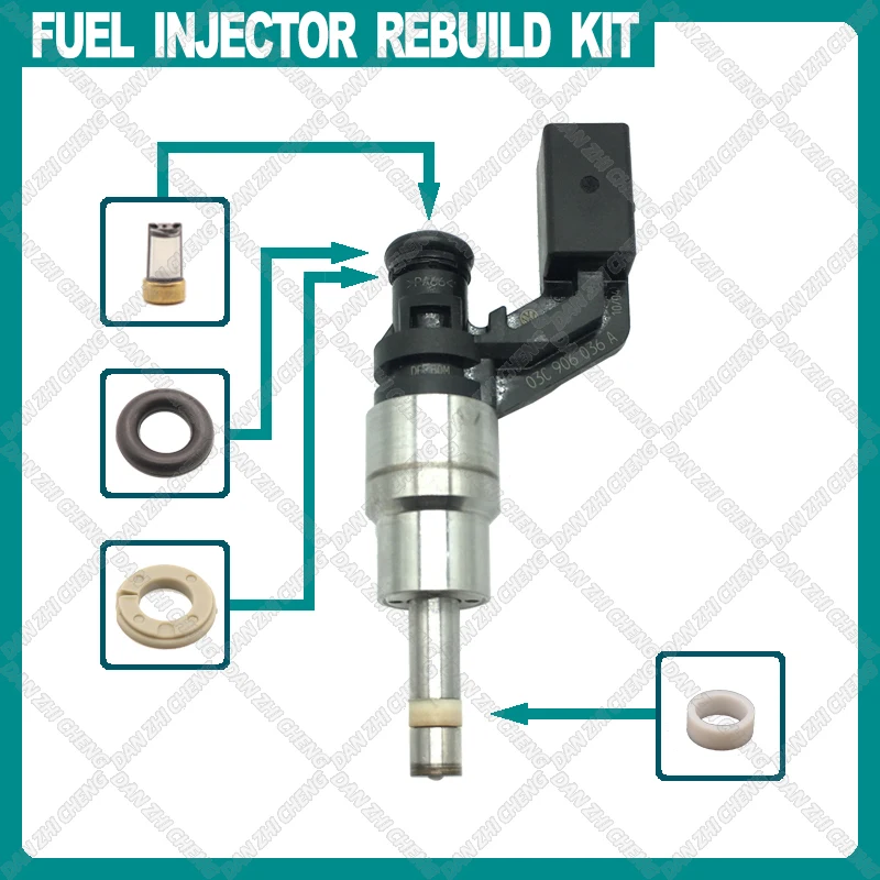 Filters Orings Seals Grommets Fuel injector service kit filter for VW AUDI SKODA SEAT FABIA GOLF A3 FSI 03C906036A 0261500016
Filters Orings Seals Grommets Fuel injector service kit filter for VW AUDI SKODA SEAT FABIA GOLF A3 FSI 03C906036A 0261500016