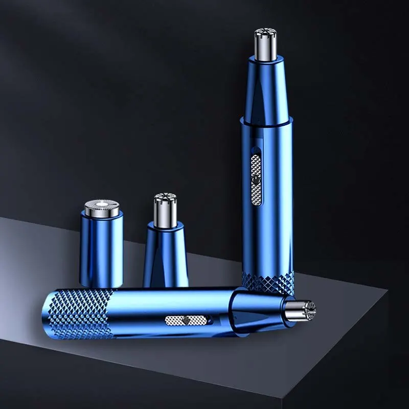 Black Blue And White Nose Hair Trimmer Metal Shaver Electric Shaver Hair Removal Products Trim Nose Hair Unisex razor blade
Black Blue And White Nose Hair Trimmer Metal Shaver Electric Shaver Hair Removal Products Trim Nose Hair Unisex razor blade