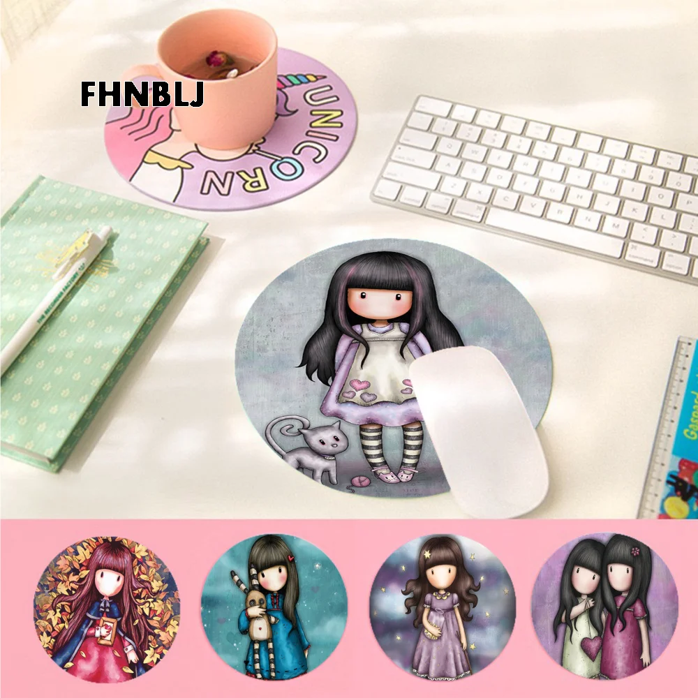 Santoro G-Gorjuss Cartoon Anti-Slip Round Speed Version Game Computer Keyboard Office Table Mat PC Laptop Mouse Mat For Desk Pad 
Santoro G-Gorjuss Cartoon Anti-Slip Round Speed Version Game Computer Keyboard Office Table Mat PC Laptop Mouse Mat For Desk Pad