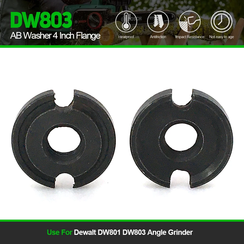 

1Set Replace AB Washer 4 Inch Flange For Dewalt DW803 DW801 Angle Grinder Spare Parts Power Tools Accessories Fast Shipping