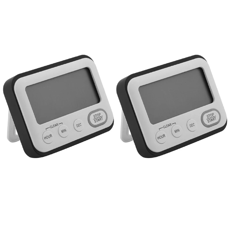 2X Digital Kitchen Countdown Timer: Teachers Counter Large LCD Magnetic Clip Kids Minute Hour Seconds Cooking Giant
2X Digital Kitchen Countdown Timer: Teachers Counter Large LCD Magnetic Clip Kids Minute Hour Seconds Cooking Giant