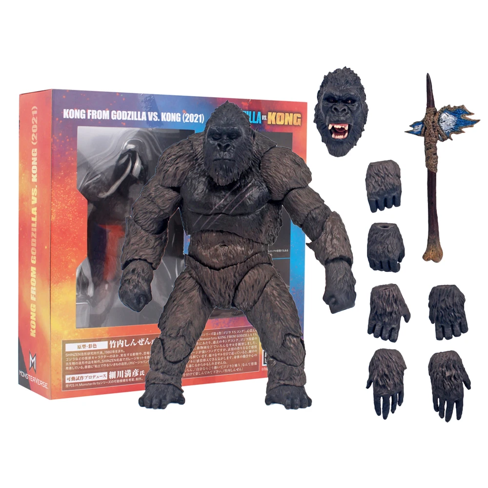 Фигурки аниме Godzilla VS King Kong, 18 см, фигурка аниме Q версия, 6-дюймовые статуэты, модели кукол, игрушки, Рождественский подарок
Фигурки аниме Godzilla VS King Kong, 18 см, фигурка аниме Q версия, 6-дюймовые статуэты, модели кукол, игрушки, Рождественский подарок