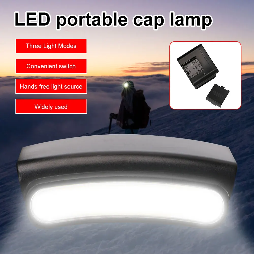 Portable Headlamp Clip on Cap Lamps LED COB Headlamp Mini Flashlight Outdoor Lighting Head Light Torch Use 3*AAA Battery
Portable Headlamp Clip on Cap Lamps LED COB Headlamp Mini Flashlight Outdoor Lighting Head Light Torch Use 3*AAA Battery