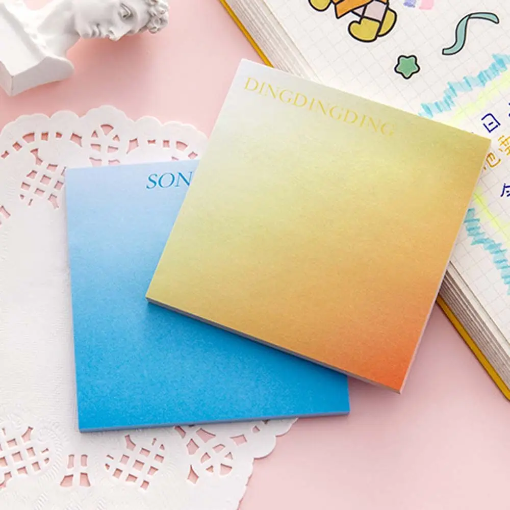 Gradient Notes Students High-Value Sticky Labels Sticky Note Pads Small Notebooks Torn Off Hand Account Notes
Gradient Notes Students High-Value Sticky Labels Sticky Note Pads Small Notebooks Torn Off Hand Account Notes