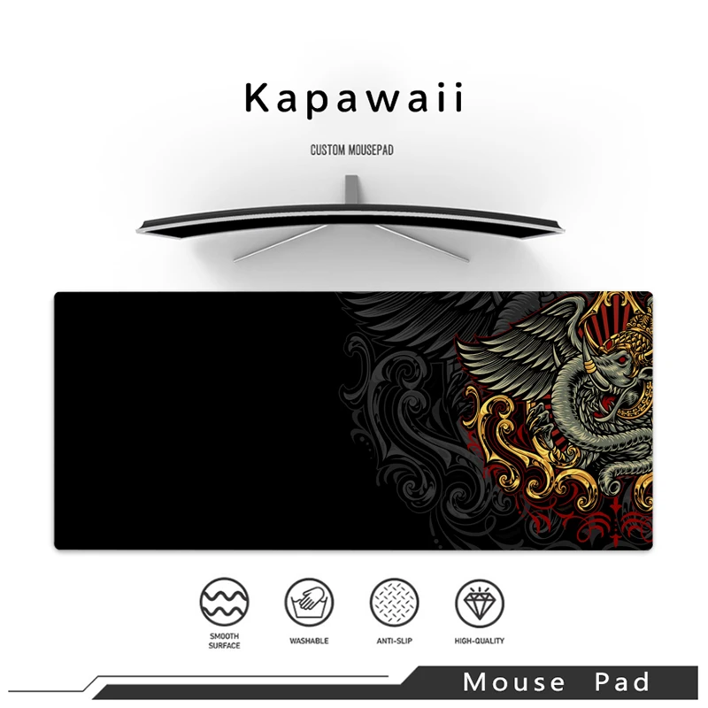 Gaming Mouse Pad Computer Gamer Black Mousepad Large Japanese Mouse Mat Rubber Keyboards Pads Anime Table Carpet Desk Mat XXL
Gaming Mouse Pad Computer Gamer Black Mousepad Large Japanese Mouse Mat Rubber Keyboards Pads Anime Table Carpet Desk Mat XXL