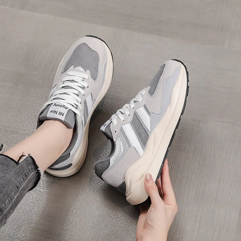 Street Chunky Shoes Sneakers Women Chic Trendy Woman Fashion Light EVA Platform Ladies Shoe Tenis Zapatillas Mujer
Street Chunky Shoes Sneakers Women Chic Trendy Woman Fashion Light EVA Platform Ladies Shoe Tenis Zapatillas Mujer