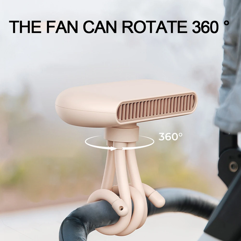 Twin Turbine Fan 360° Rotatable Battery Operated Multifunctional Stroller Fan 4 Gear Wind Speed Student Dormitory Desktop Fan
Twin Turbine Fan 360° Rotatable Battery Operated Multifunctional Stroller Fan 4 Gear Wind Speed Student Dormitory Desktop Fan