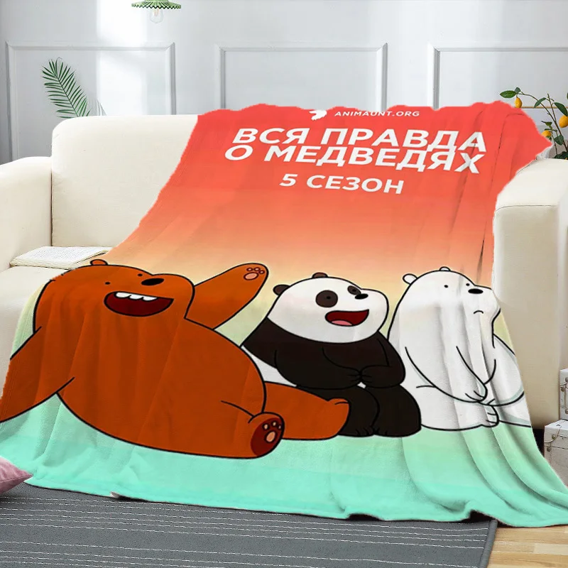 

Fluffy Soft Blankets for Bed Cutebears Boho Home Decor Hairy Blanket Bedroom Decoration Bedspread the Throw Decorative Sofa Nap