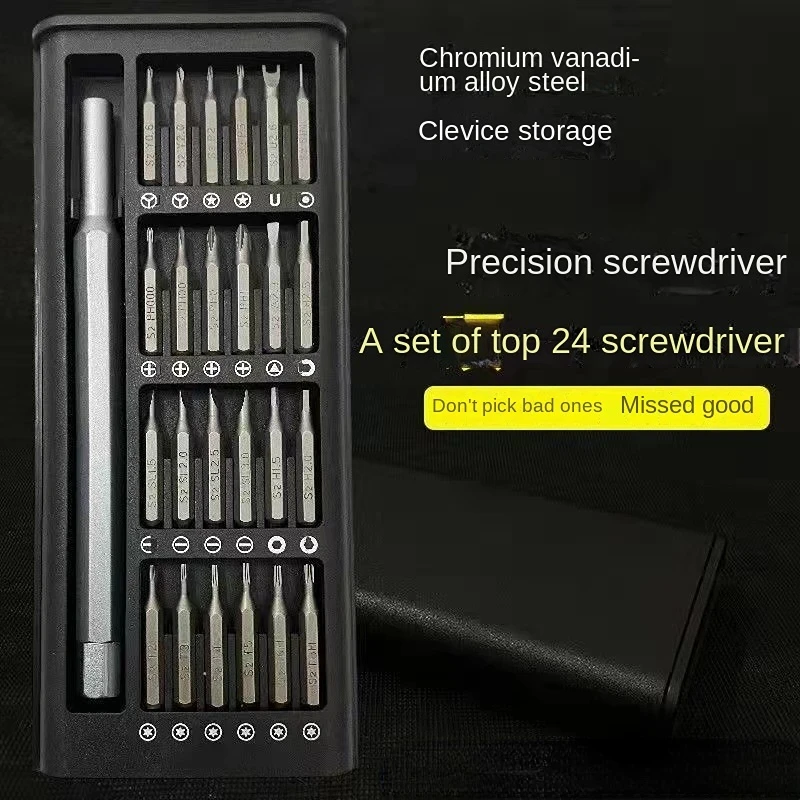 25 in 1 Screwdriver Set Magnetic Screw Driver Kit Bits Precision Electric Iphone Computer Tri Wing Torx Screwdrivers Small
25 in 1 Screwdriver Set Magnetic Screw Driver Kit Bits Precision Electric Iphone Computer Tri Wing Torx Screwdrivers Small