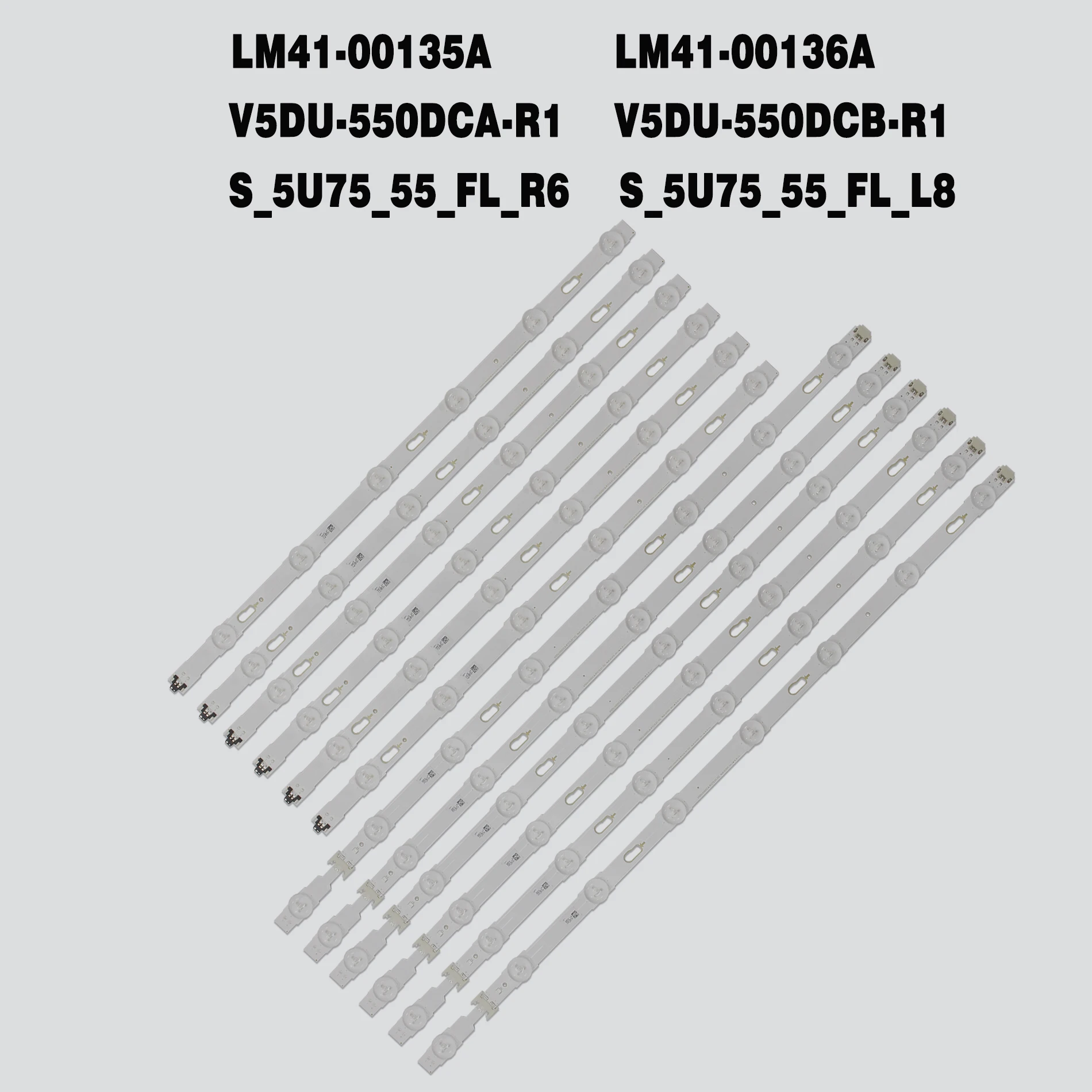 LED backlight strip For Samsung UE55MU6120K UE55MU6272 UN55KU6300 UE55KU6099U UE55MU6175U CY-GK055HGLV6G HG55ND890 EU55JU7000
LED backlight strip For Samsung UE55MU6120K UE55MU6272 UN55KU6300 UE55KU6099U UE55MU6175U CY-GK055HGLV6G HG55ND890 EU55JU7000