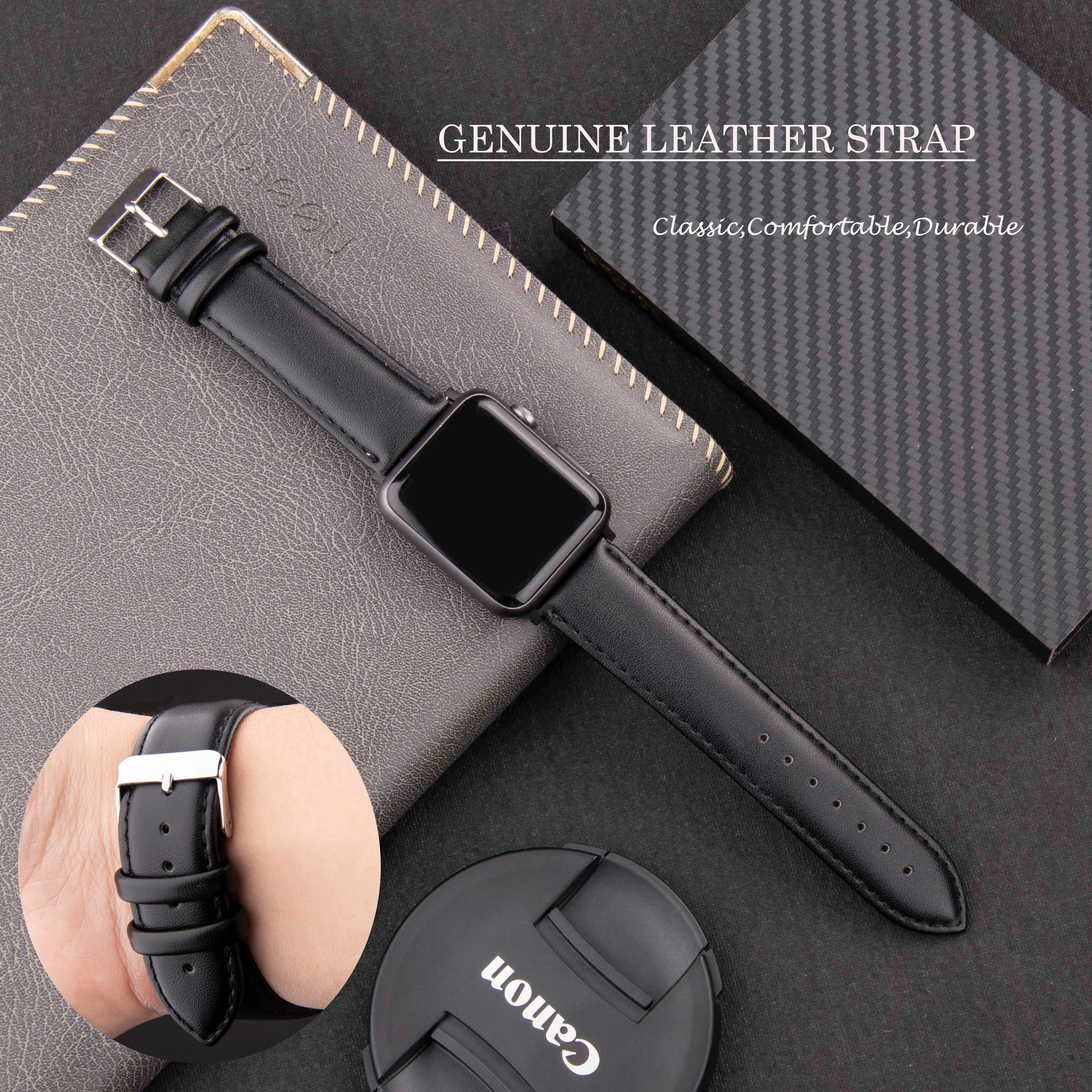 Genuine Leather Watch Band Strap for Apple Watch Band Series 7 6 5 4 3 SE High Quality Leather Loop for iWatch 44mm 40mm 42mm 38
Genuine Leather Watch Band Strap for Apple Watch Band Series 7 6 5 4 3 SE High Quality Leather Loop for iWatch 44mm 40mm 42mm 38