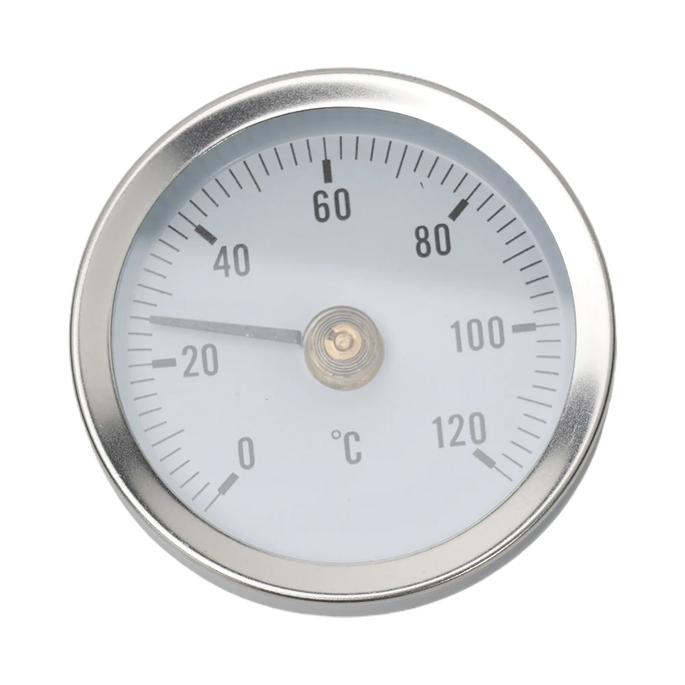 Durable Pipe Thermometers 0-120℃ 63mm Analog Clamp-on Heating Pipe Industrial Pipeline Measuring Round Stainless Steel
Durable Pipe Thermometers 0-120℃ 63mm Analog Clamp-on Heating Pipe Industrial Pipeline Measuring Round Stainless Steel