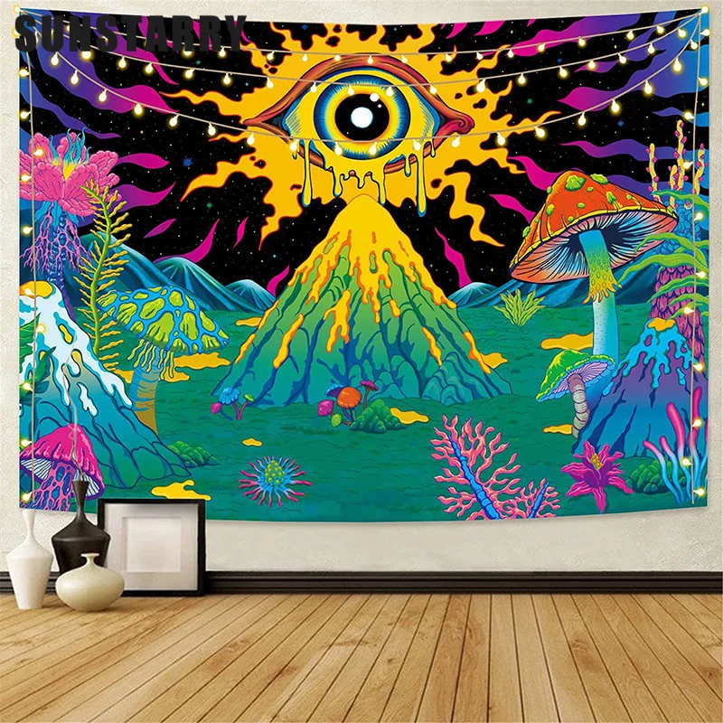 Trippy Mushroom Tapestry Wall Hanging Psychedelic Eye Hippie Mountain Tapestry Fantasy Wall Hanging Tapestry Wall Carpet Decor
Trippy Mushroom Tapestry Wall Hanging Psychedelic Eye Hippie Mountain Tapestry Fantasy Wall Hanging Tapestry Wall Carpet Decor