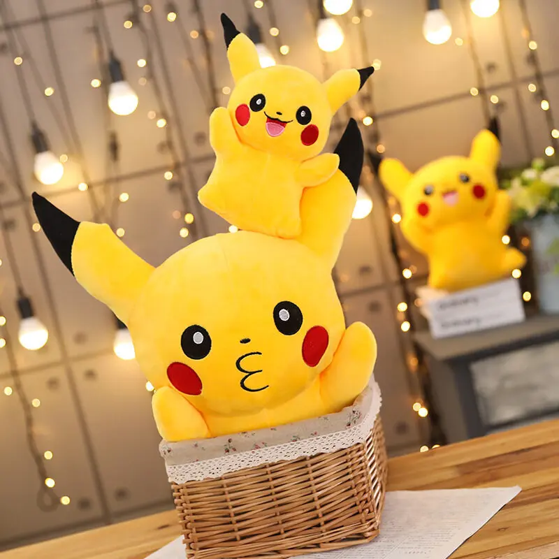 1PC 20-100CM Pokemon Pikachu Plush Toys Cartoon Pillow Stuffed Pikachu Japanese Anime Pokemon Plush Doll Birthday Gifts for Kid
1PC 20-100CM Pokemon Pikachu Plush Toys Cartoon Pillow Stuffed Pikachu Japanese Anime Pokemon Plush Doll Birthday Gifts for Kid