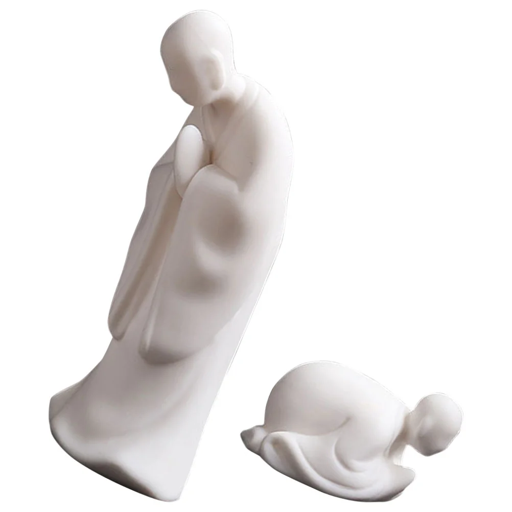 Monk Statue Decor Figurine Little Desktop Tea Porcelain Car Mini Dashboard Garden Sculpture Decoration Ornament Lucky Chinese
Monk Statue Decor Figurine Little Desktop Tea Porcelain Car Mini Dashboard Garden Sculpture Decoration Ornament Lucky Chinese