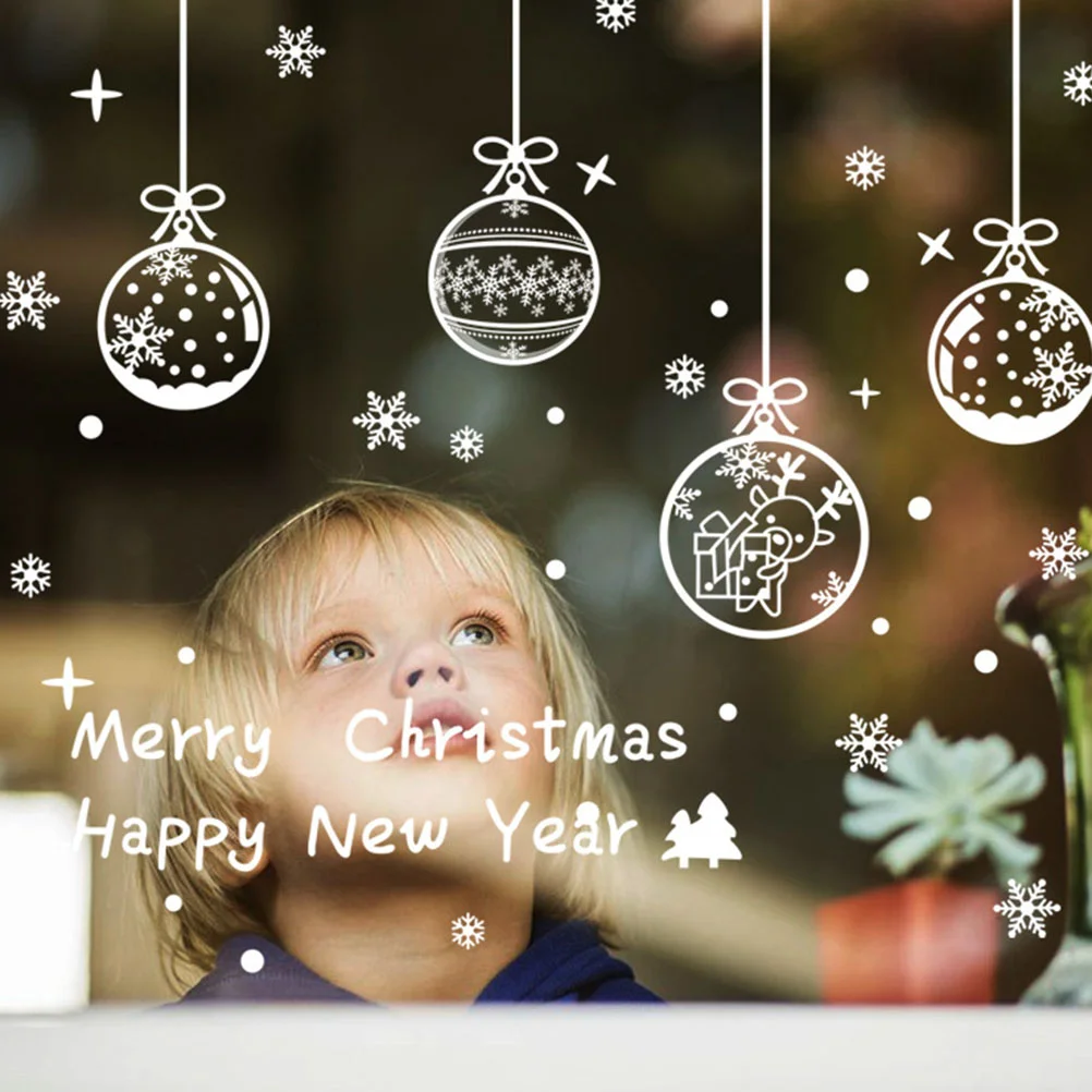 4 Sheets Glass Stickers Christmas Durable Cartoon Decorative Removable Window Decal Glass Sticker
4 Sheets Glass Stickers Christmas Durable Cartoon Decorative Removable Window Decal Glass Sticker