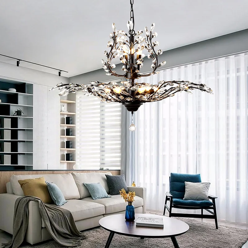 Pendant Light Led Art Chandelier Lamp Room Decor Crystal Nordic Creative Design E14 Bulb Suitable Dining Living
Pendant Light Led Art Chandelier Lamp Room Decor Crystal Nordic Creative Design E14 Bulb Suitable Dining Living